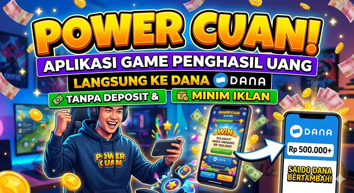 Aplikasi Game Penghasil Uang Langsung ke DANA
